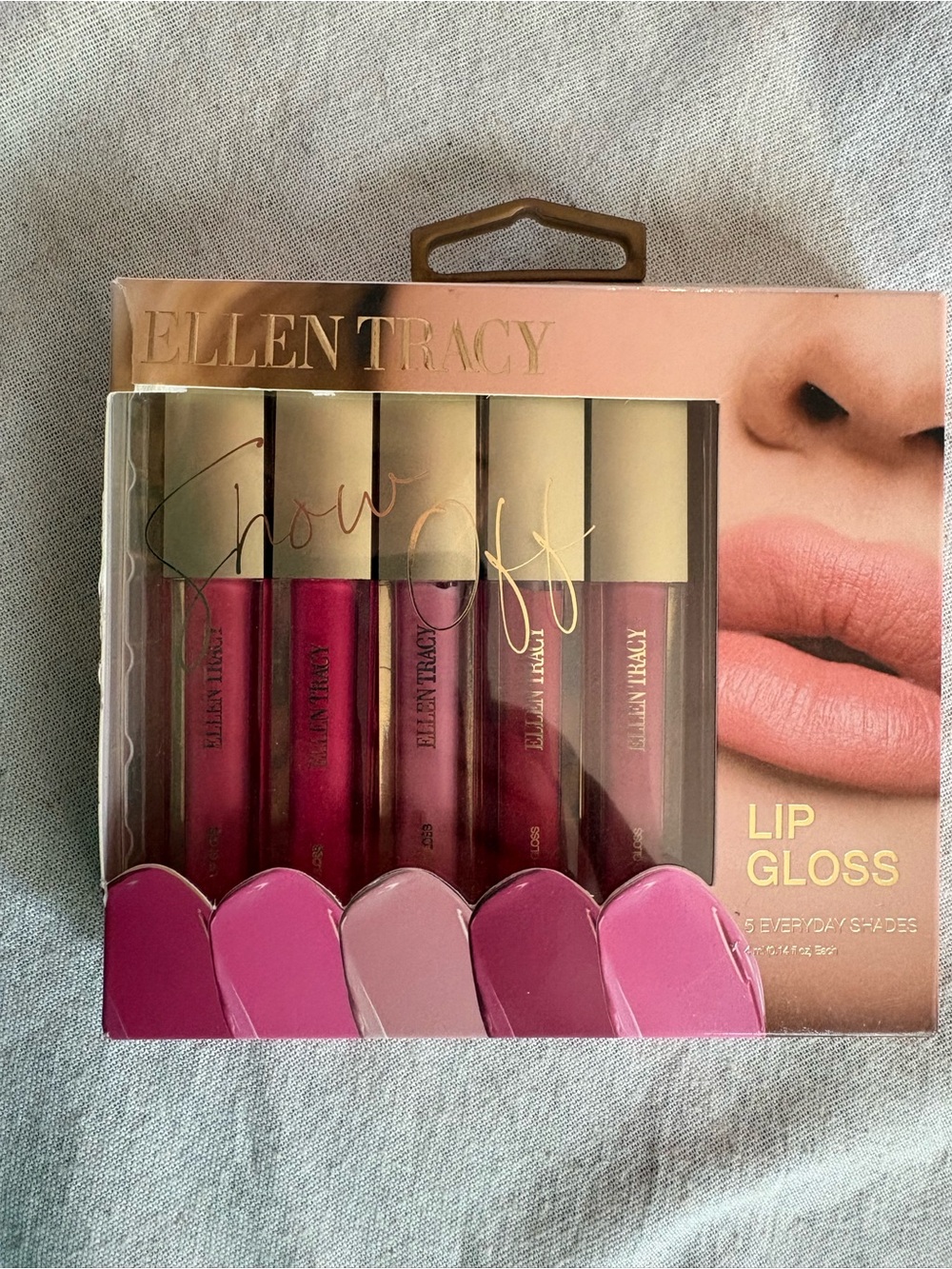 Ellen Tracy Show Off Lip Gloss Set - 5 Everyday Shades